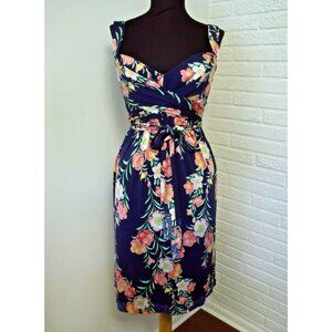 Elie Tahari Floral Wrap Dress